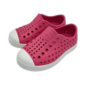 Native Kids Fuchsia Slip-On Sneakers C6 NEW